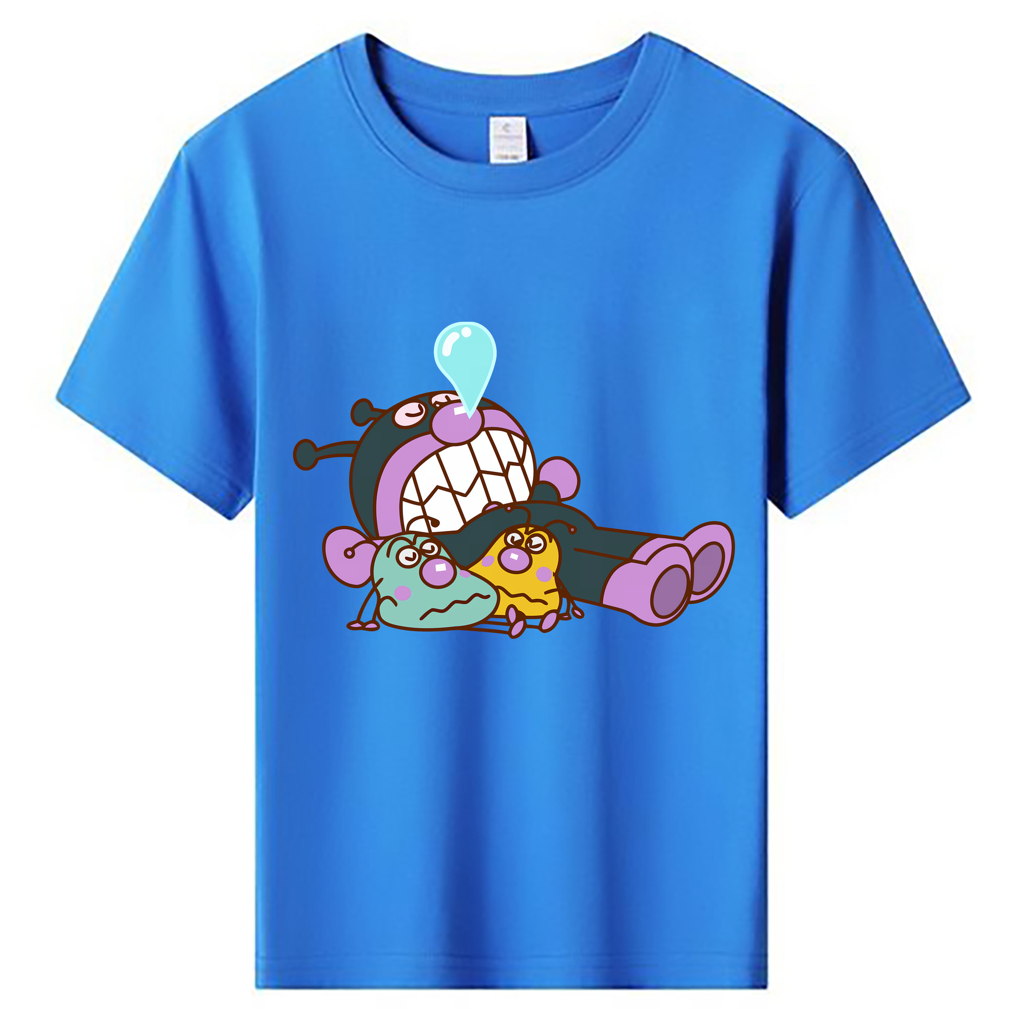 （画像用） アンパンマン Anpanman 綿100％キッズTシャツ（フロントプリント）